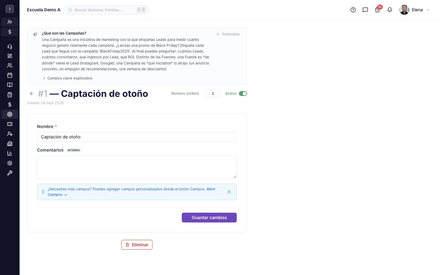 Un registro abierto