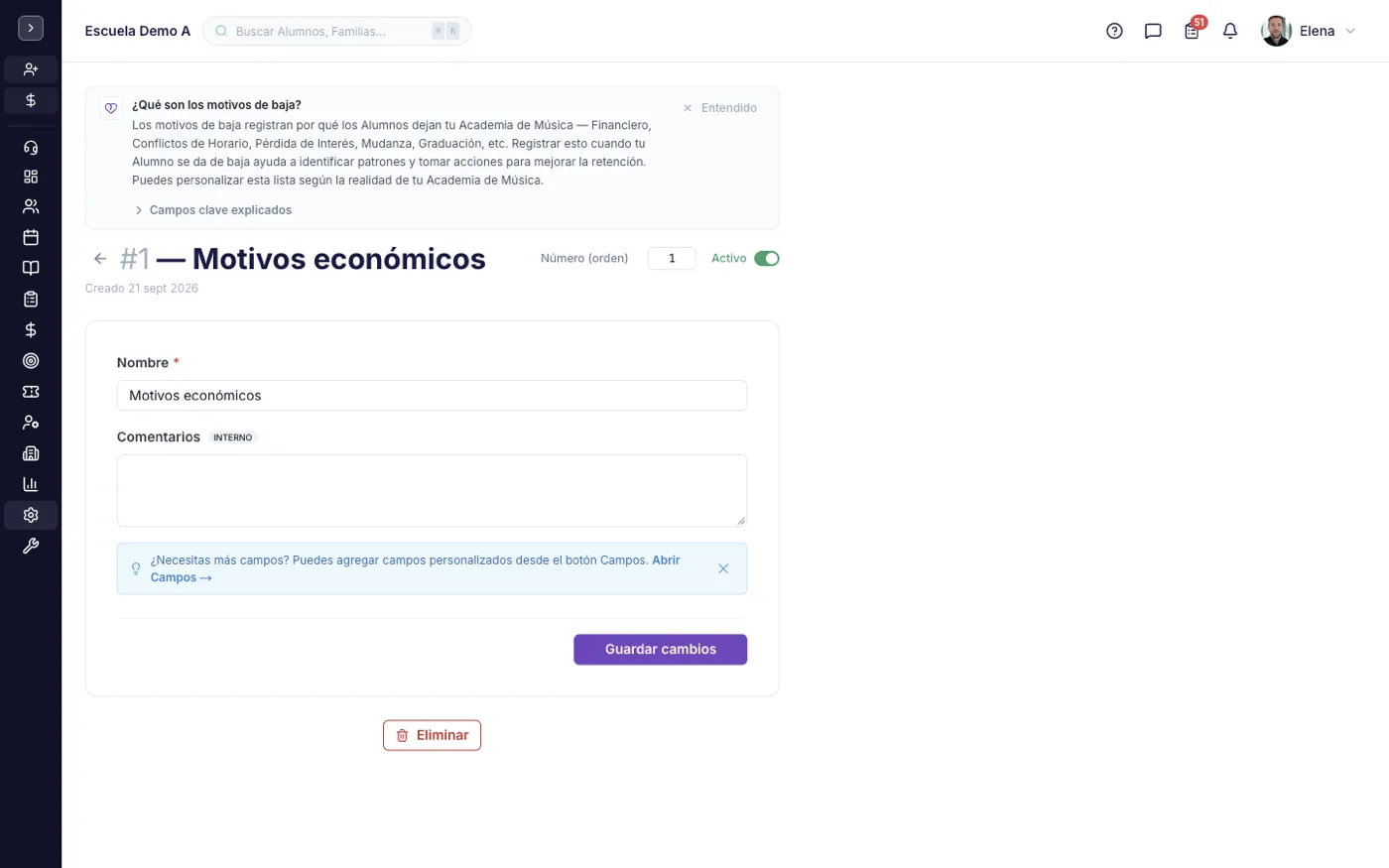 Un registro abierto