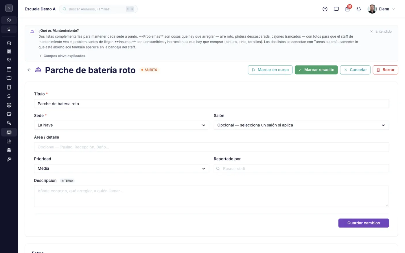 Un registro abierto
