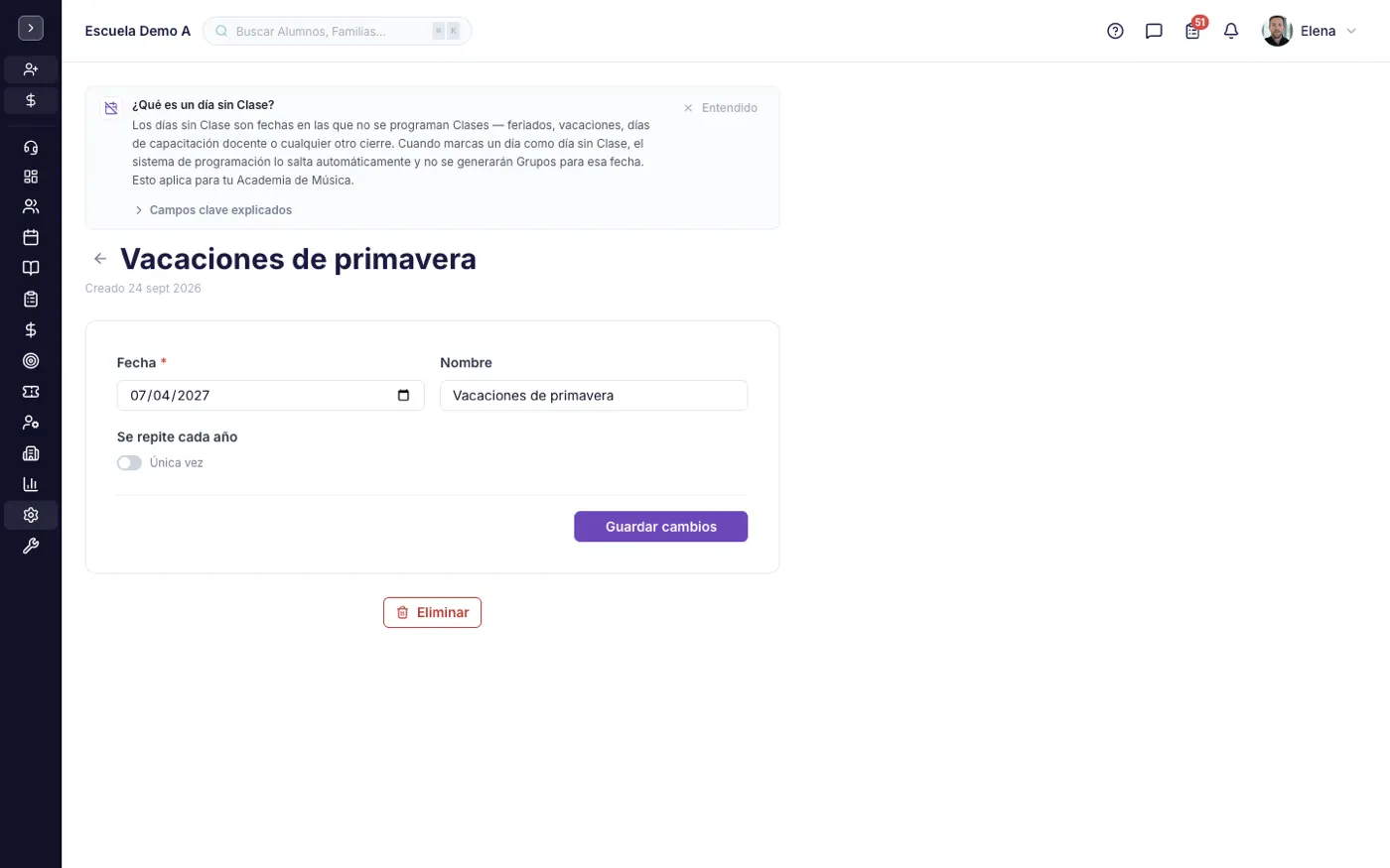 Un registro abierto