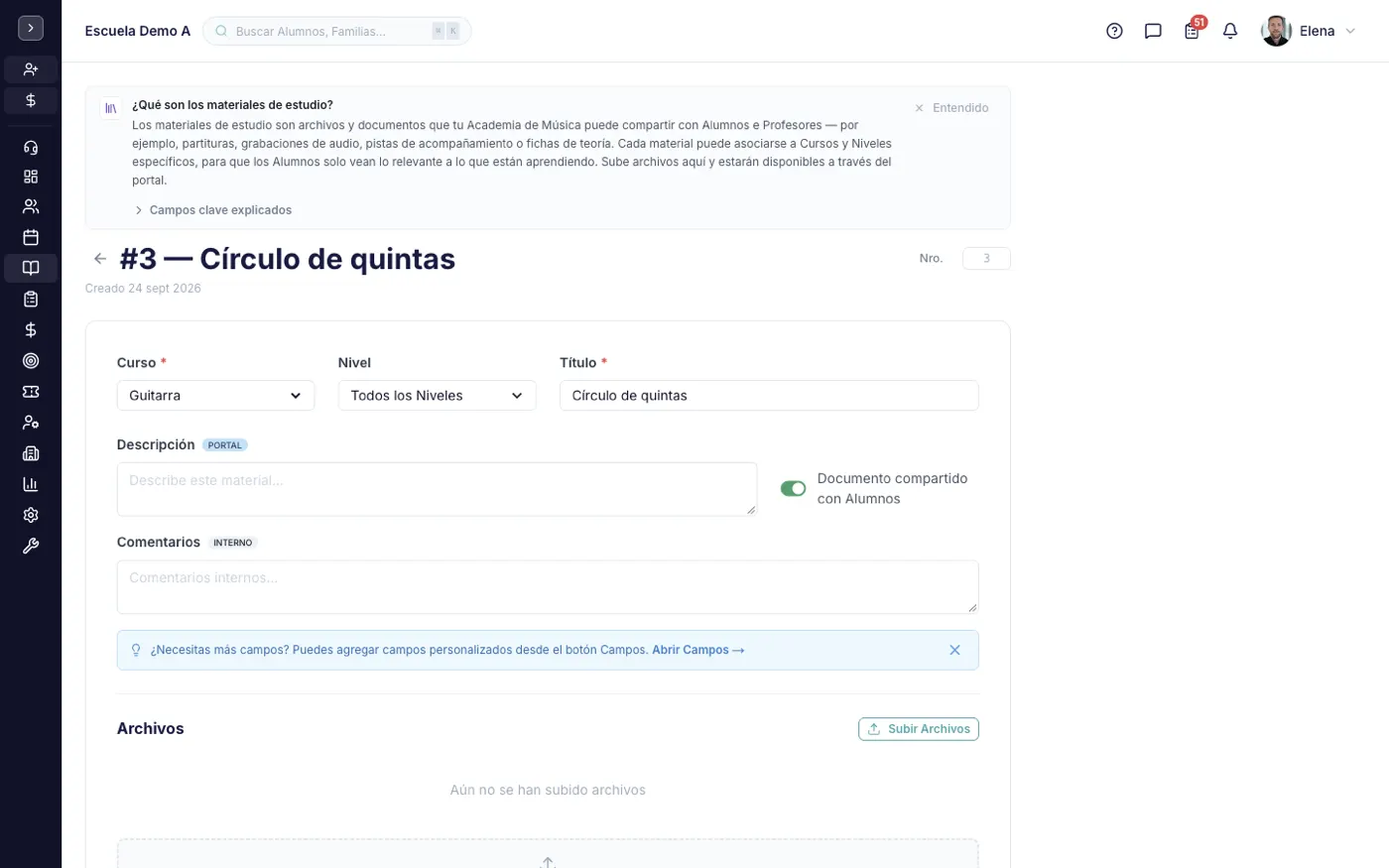 Un registro abierto