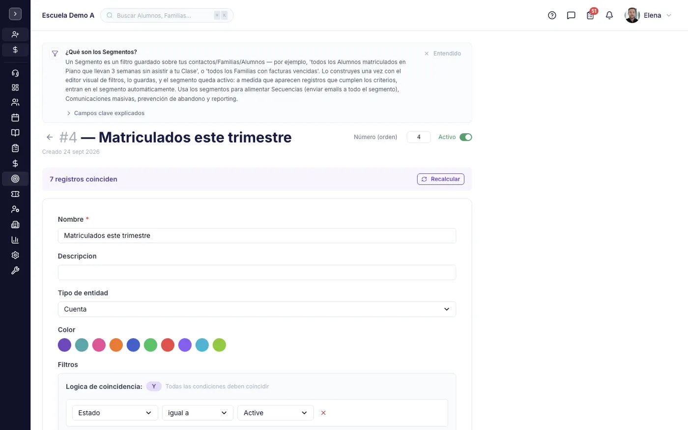 Un registro abierto