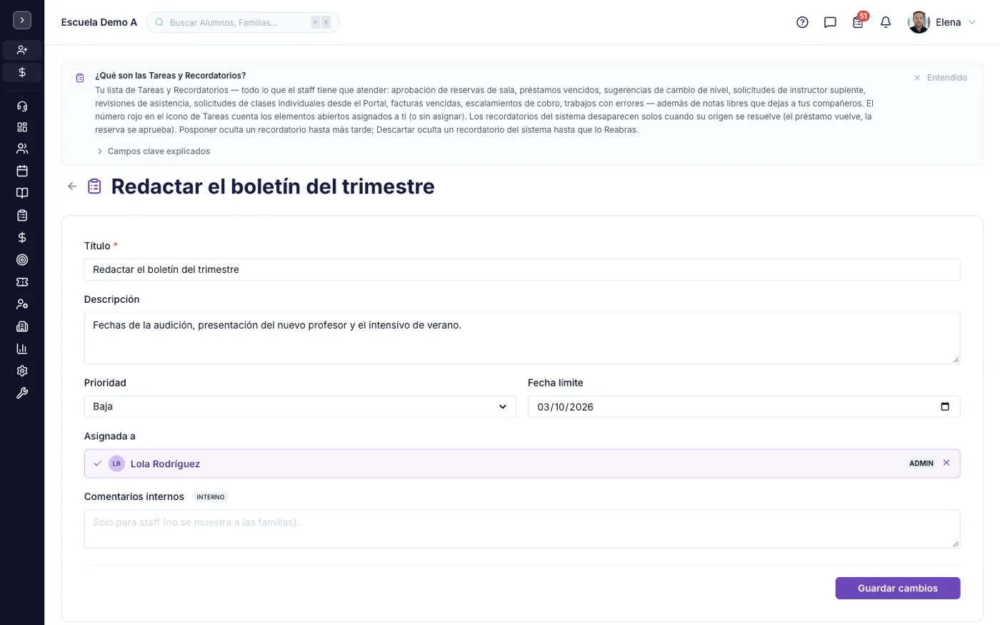 Un registro abierto