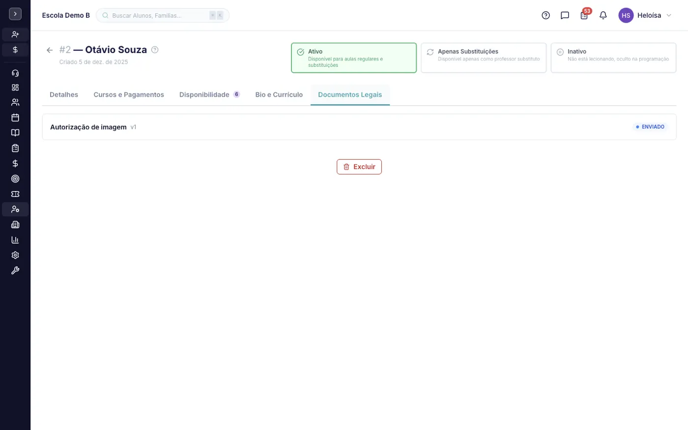 Aba Documentos Legais